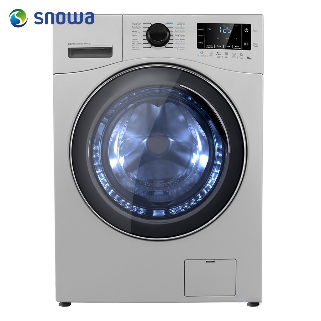 ماشین لباسشویی اسنوا SWM-D80S نقره ای